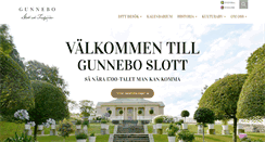 Desktop Screenshot of gunneboslott.se